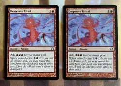 MTG Desperate Ritual x2 NM Modern Masters - Image 1