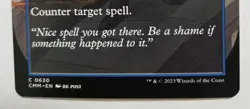 Counterspell (Borderless) - Commander Masters Regular - Image 3