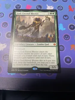 Mtg God-Eternal Rhonas War of the Spark Regular MP - Image 1