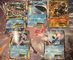 Pokemon Lot of 6 Hp/dmg M Houndoom Ex22/162 Palkia Ex 31/122 M Glalie Ex 35/162 - Image 1