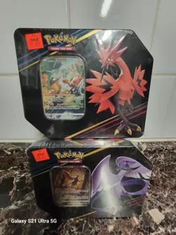 Pokemon TCG: Sword & Shield - Crown Zenith Tin Lot Of 2- Factory Sealed - Image 1