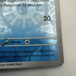 Pokemon TCG Squirtle 007/165 Scarlet & Violet 151 Reverse Holo Common Near Mint - Image 3