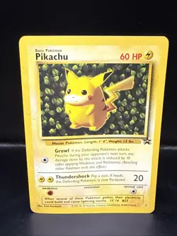 Pokemon TCG Pikachu Wizards Black Star Promos Rare Pokemon BV - Image 1