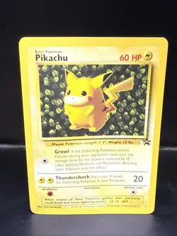 Pokemon TCG Pikachu Wizards Black Star Promos Rare Pokemon BV - Image 2
