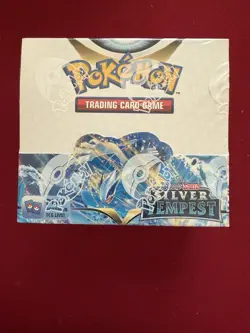 Pokemon Sword and Shield Silver Tempest SEALED Booster Box - Image 1