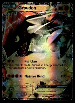 2015 Pokemon- XY Promos - Holofoil - Groudon-EX Promo #XY42 - Image 1