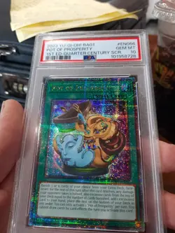 Pot Of Prosperity RA01 EN066 Psa 10 Gem Mint Quarter Century 25th Anniversary 1 - Image 2