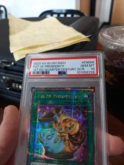 Pot Of Prosperity RA01 EN066 Psa 10 Gem Mint Quarter Century 25th Anniversary 1 - Image 5