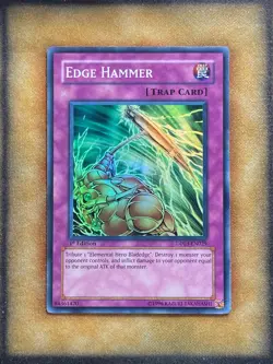 Yugioh Edge Hammer DP03-EN029 Super Rare 1st Ed NM - Image 1