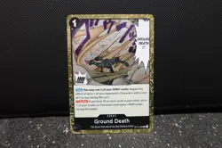 Ground Death Rare OP14-096 The Azure Sea's Seven Event Foil Black One Piece - Image 1