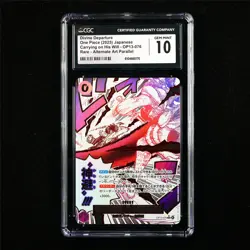 CGC 10 GEMMINT 2025 One Piece JPN Divine Departure OP13-076 R (Alt Art Parallel) - Image 2
