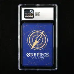 CGC 10 GEMMINT 2025 One Piece JPN Divine Departure OP13-076 R (Alt Art Parallel) - Image 3