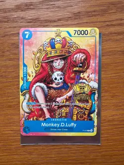 Monkey.D.Luffy (2nd Anniversary Stamped Promo) P-043 One Piece TCG English - Image 1
