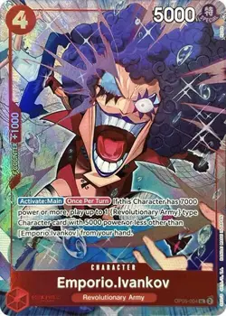 One Piece English - Emporio.Ivankov - Best Selection Vol. 3 OP05-004 - Alt Art - Image 1