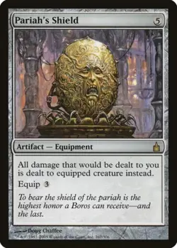 Pariah's Shield Ravnica: City of Guilds NM Artifact Rare MAGIC CARD ABUGames - Image 1