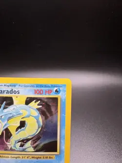 Pokemon TCG Gyarados Holo Rare Card Base Set - Image 3