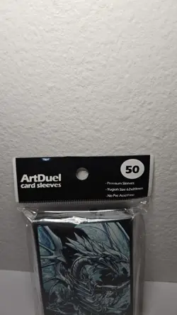 Yugioh Card Sleeves - White Dragon - 50Ct - Image 3