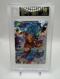 2022 Dragon Ball Super Card Game SSB Son Goku & SS Rose Goku BGS 10 Black Labels - Image 2
