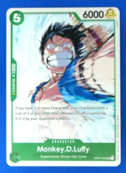 500 Years in the Future Monkey.D.Luffy (033) #OP07-033 ONE_PIECE CARD Uncommon - Image 1