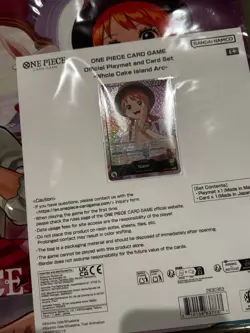 One Piece Official Playmat & Card Set Whole Cake Island Nami OP11-041 English - Image 2