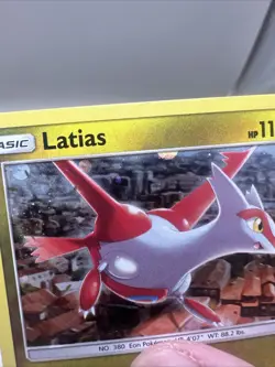 Latias SM135 Black Star Promo Holo Dragon Majesty LP 2018 Pokemon Card - Image 5
