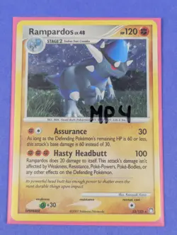 Rampardos - 33/123 - Holo Rare Theme Deck Exclusives - Pokemon Card - MP - Image 3