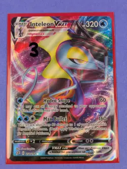Inteleon VMAX - 050/192 - Ultra Rare Holo Rebel Clash - Pokemon Card - NM - Image 3
