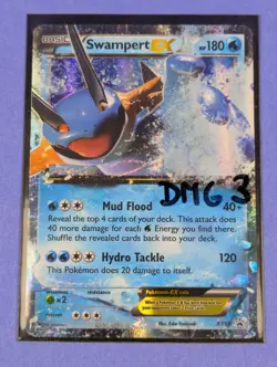 Swampert EX - XY55 - Holo Promo XY Promos - Pokemon Card - DMG - Image 3