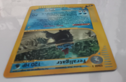 Pokemon TCG Feraligatr Reverse Holo E-reader Rare Card 47/165 Near mint - Image 5