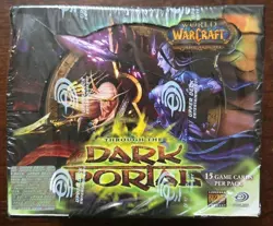 World of Warcraft Through The Dark Portal Booster Box Upper Deck Trading Cards 53334531023 - Image 1