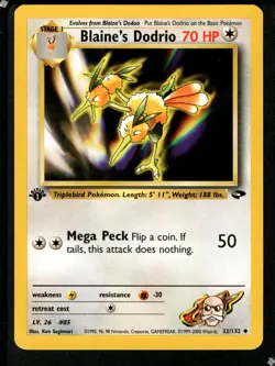 Pokemon Gym Challenge, 1st Edition Uncommon/Common - Pick your cards - Image 5
