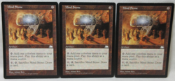 MIND STONE X3 MAGIC THE GATHERING WEATHERLIGHT MTG 1997 Trading Card #607 - Image 1