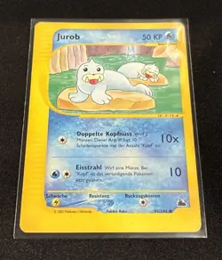 Rare Vintage Pokemon Card Skyridge Seel/Jurob 95/144 German Edition MP - Image 1