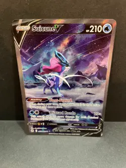 Pokemon TCG Suicune V GG38/GG70 2023 Crown Zenith Ultra Rare Card -A - Image 1