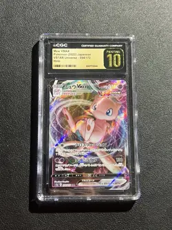 ✨✨✨ CGC 10 Pristine Mew VMAX 054/172 VSTAR Universe s12a Pokemon Card Japanese - Image 1