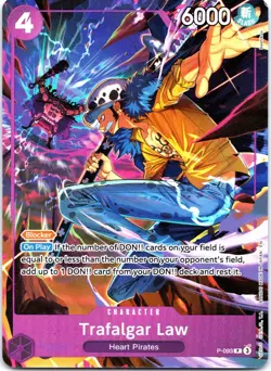 Trafalgar Law (Illustration Box Vol.6) PR One Piece Promotion Cards P-093 NM-3 - Image 1