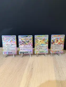 Pokemon TCG Prismatic Evolutions Eeveelutions Ex Cards NM/M - Image 1