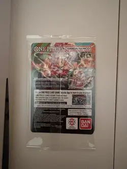 One Piece Monkey D. Luffy College Basketball US Voyage Promo Card UNOPENED - Image 2