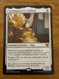 Yoshimaru, Ever Faithful - Neon Dynasty - MTG - 032/038 - Image 1