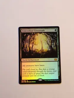 Magic: The Gathering Enchantment Concordant Crossroads Foil - Image 1