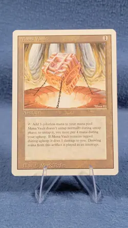 Mana Vault MTG Core Set 4th Edition MTG Regular Light To Moderate Play - Image 4