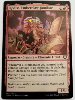MTG Commander Legends: Kediss, Emberclaw Familiar Foil- NM - Image 1