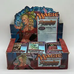 MTG Mercadian Masques - Sealed Booster Pack from Box - Magic - English - Image 1