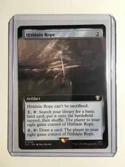 MTG Hithlain Rope Extended Art LOTR: Tales of Middle-earth #156 MTG - Image 1