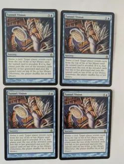 4 Tunnel Vision Ravnica MTG NM Free shipping with tracking - Image 1
