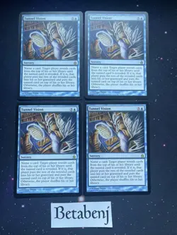 4x MTG Tunnel Vision Ravnica: City of Guilds (Playset) - Image 1