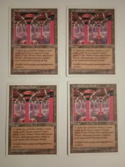 4x Urza's Power Plant LP/NM 5th Edition MTG Magic the Gathering - Image 1