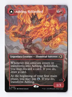 Ashling, Rekindled (Borderless) 0290 (R) MTG Lorwyn Eclipsed (ECL) - Image 1