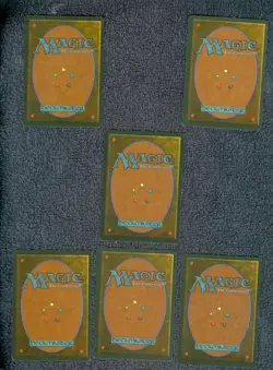 PLATEAU dual land plus 5 German FBB Revised Magic the Gathering MTG - Image 4