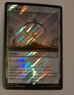 Sol Ring 359 Surge FOIL NM FINAL FANTASY XIV FFXIV Magic the Gathering MTG - Image 1